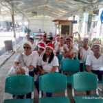 Miss laila white celebrated thier christmas party with us at the loboc floating resturant